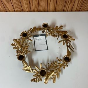 Threshold Gold 6 Taper Candle Holder